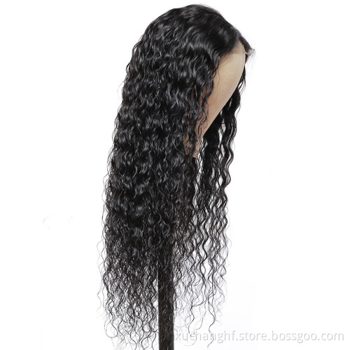 Vendor Hd Transparent Swiss Lace Front Wig Human Hair 360 Lace Frontal Wig Straight Glueless Brazilian 100% Virgin Full Lace Wig